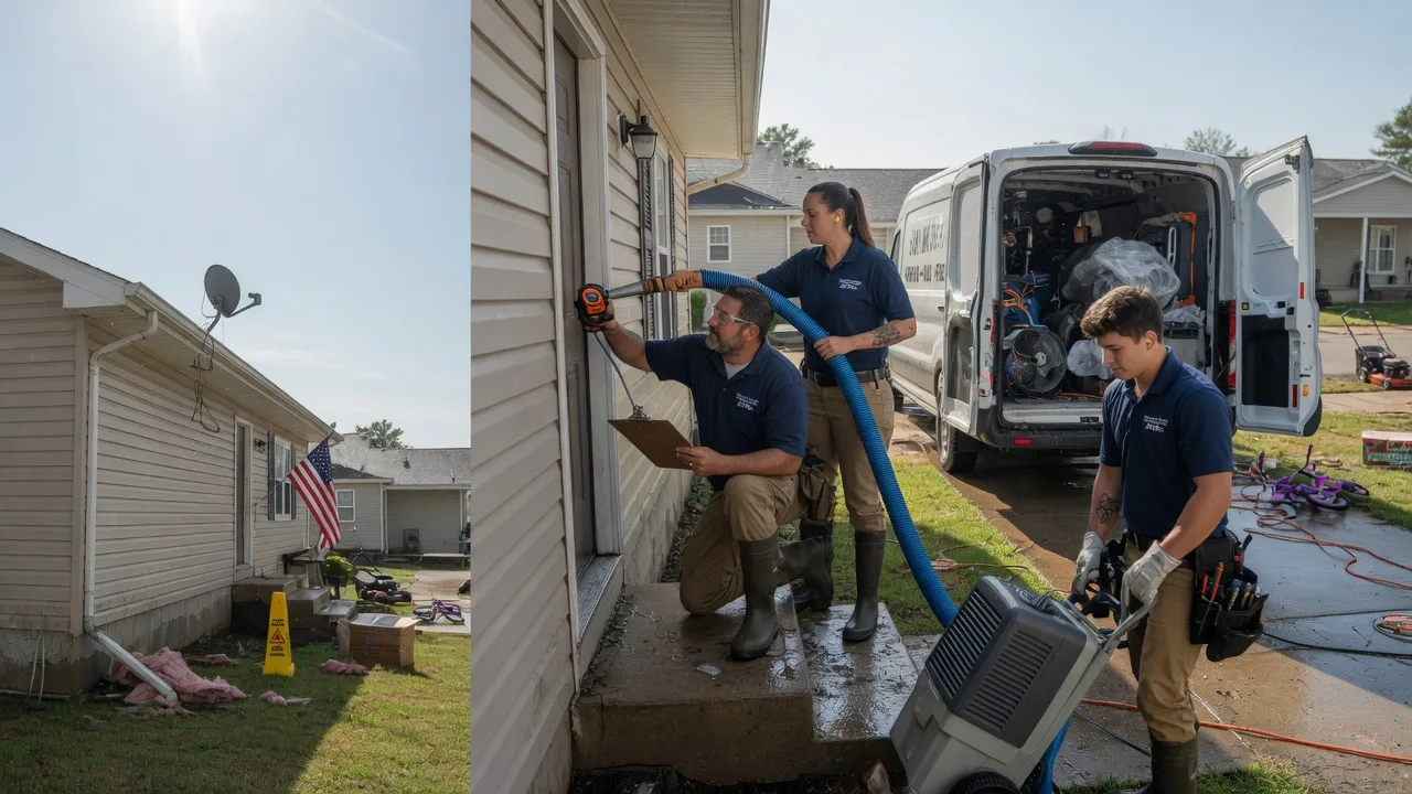 Ceiling Water Damage Restoration in Halstad, MN near me